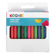 Kookie Te Reo Crayons Multi-Coloured 36 Pack