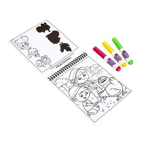 Crayola Colour & Erase Reusable Activity Pad on the Farm