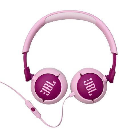 JBL Junior 320 Wired On-Ear Kids Headphones Pink