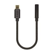 Moki Type-C to 3.5mm Audio Adaptor Cable Black