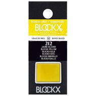 BLOCKX Watercolour Half Pan S2 212  Yellow Yellow
