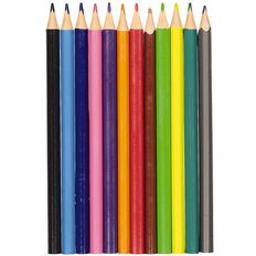 Kookie Jumbo Coloured Pencils 12 Pack