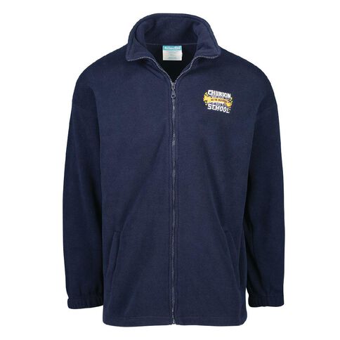 Schooltex Churton School Zip-Thru Polar Fleece Top with Embroidery