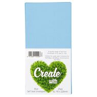 Create With DL Envelope Blue 25 Pack