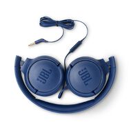 JBL Tune 500 Wired On-ear Headphones Blue Blue Mid