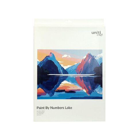 Uniti Paint By Numbers Lake