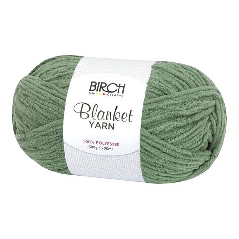 Birch Blanket Yarn 100% Polyester 300G Khaki