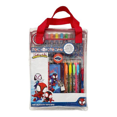 Spider-Man Art Activity Tote Bag 48 Pieces