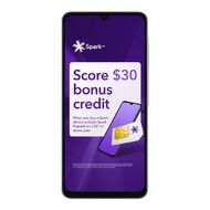 Samsung Galaxy A06 4G with Spark Sim Bundle Blue Light