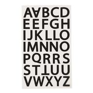 Uniti Alpha Stickers Black