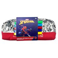 Spider-Man Colour In Pencil Case With Markers