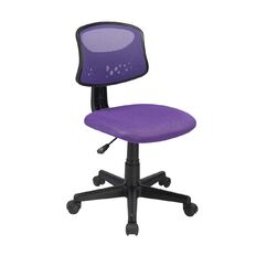 Living & Co Tampa Student Chair Purple Mid