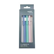 Uniti Clubhouse Pens 3 Pack Multi-Coloured