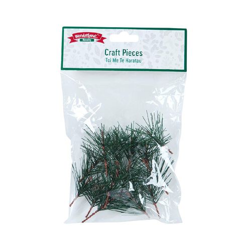 Wonderland Novelty Berry/Pine Christmas Craft Pieces Assorted