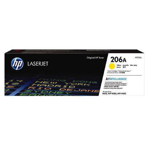 HP Toner 206A Yellow (1250 Pages)