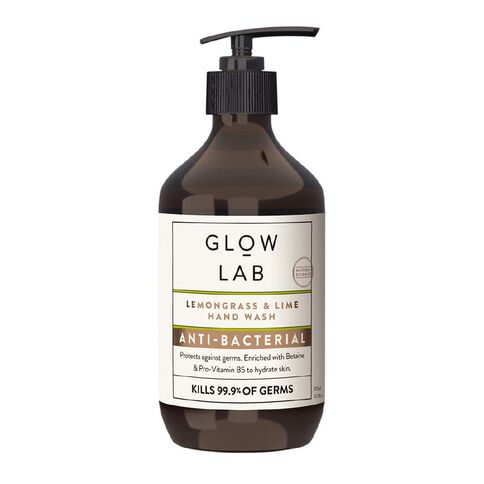 Glow Lab Antibacterial Lemongrass & Lime Hand Wash Pump 300ml