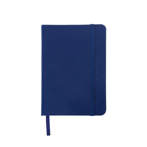 WS Recycled PU Hard Cover Notebook Blue A6