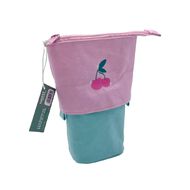 Uniti Adults Clubhouse Pencil Case Stretchable Cherry Multi-Coloured