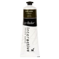 Atelier S1 Acrylic Paint Olive Green 80ml