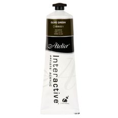 Atelier S1 Acrylic Paint Olive Green 80ml