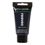 Reeves Fine Acrylic Paint Prussian Blue Hue 75ml