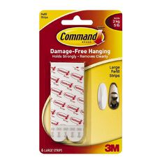 Command Mounting Strips 6pk Large