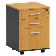 Workspace 925 Mobile 3 Drawer Tawa