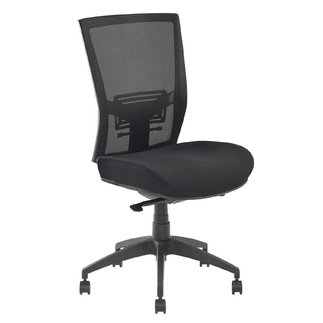 Advance Air Plus 2 Ergonomic Task Chair Mesh Back Black No Arms Warehouse Stationery NZ