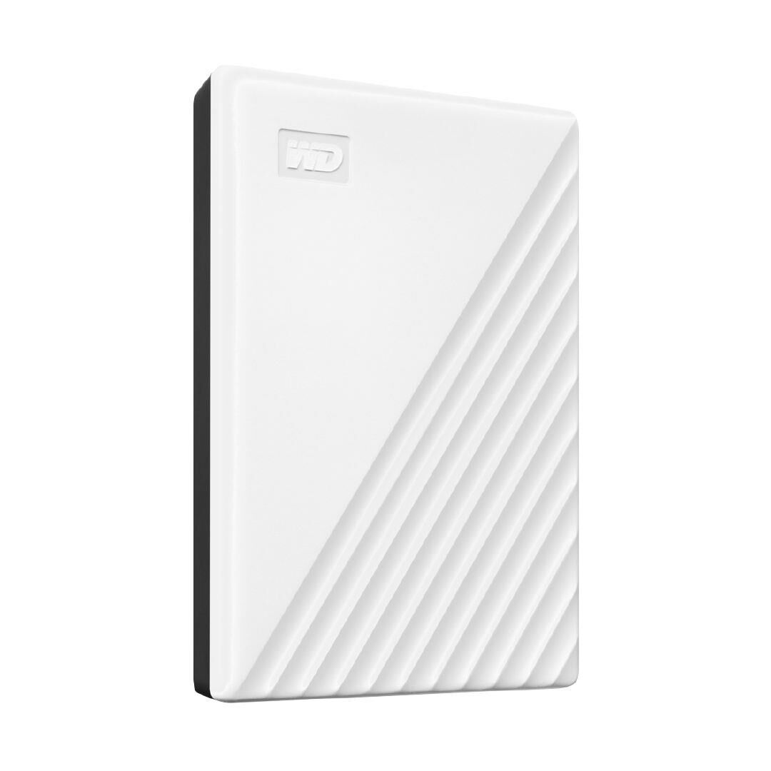WD WD MyPass 2TB 3.0 Ext HDD WHT White | Warehouse Stationery, NZ
