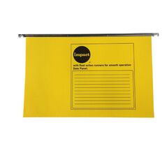 WS Suspension File 10 Pack Yellow