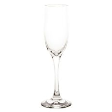 Living & Co Traditional Flute Glass 6 Pack 180ml