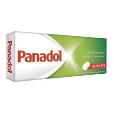 Panadol Tablets 20 Pack Limit of 2 Per Customer