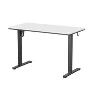 Workspace Height Adjustable Desk 1200W with Drawer White