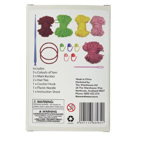 Uniti Craft Adults Crochet Kit Hair Tie Flower