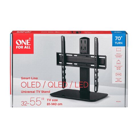 One for All Universal TV stand 32 to 55 Inches Black