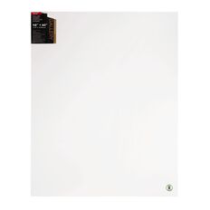 Jasart Gallery 1.5 inch Thick Edge Canvas 48in x 60in White
