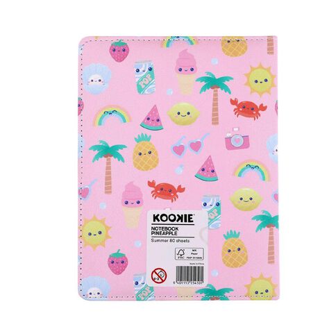 Kookie Summer Notebook Pineapple