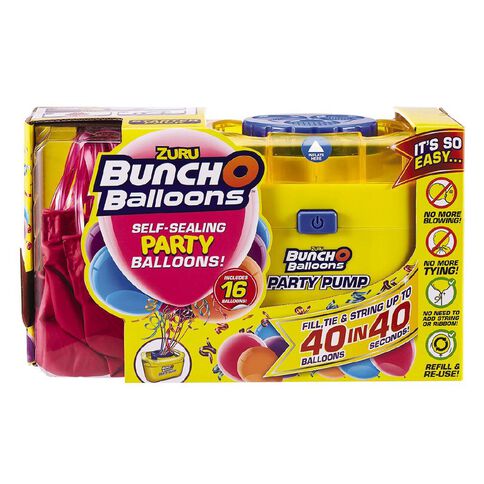 Zuru Bunch O Balloons Self-Sealing 16 Balloons & Pump Pack