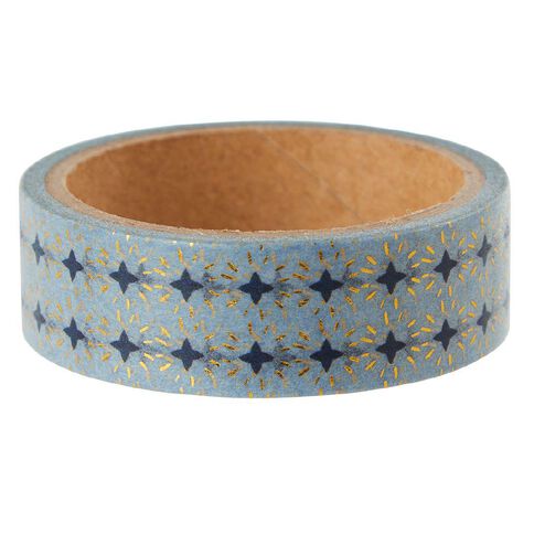 Uniti Premium Single Roll Washi Tape Multi-Coloured