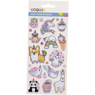 Kookie Sticker Sheet Puffy Glow in the Dark Assorted