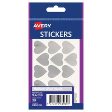 Avery Heart Stickers 23mm Diameter