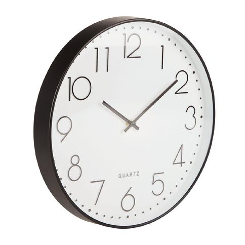 Living & Co Larsson Clock Black 35cm