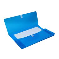 WS Expanding Document Wallet FC Loop/Hook Fastening Seal Assorted