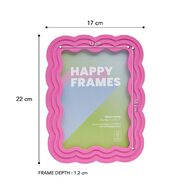 Happy Frames Wavy 13x18 Pink