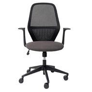 Buro Seating Mondo Soho Chair Black Mesh With Arms