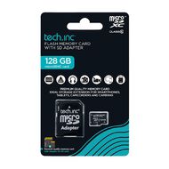 Tech.Inc Micro SD Card + Adapter 128GB