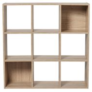 Living & Co Mason 9 Cube Oak Look