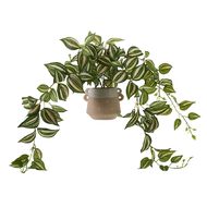 Living & Co Artificial Hanging Plant in Ceramic Pot 80cm