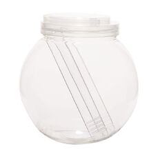 Party Inc Plastic Lolly Jar with Tongs 16cm