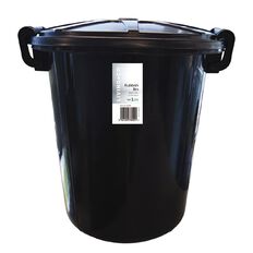 Living & Co Rubbish Bin Black 45L